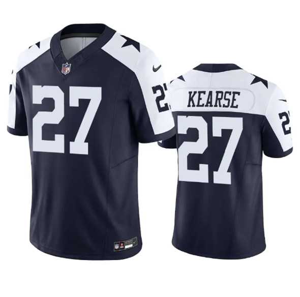 Men & Women & Youth Dallas Cowboys #27 Jayron Kearse Navy 2023 F.U.S.E. Vapor Limited Stitched Football Jersey